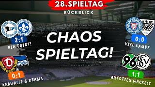 Krawalle in Dresden 🧨Abstiegsduell endet Torlos❗ | 2.LIGA RÜCKBLICK – 28.SPIELTAG