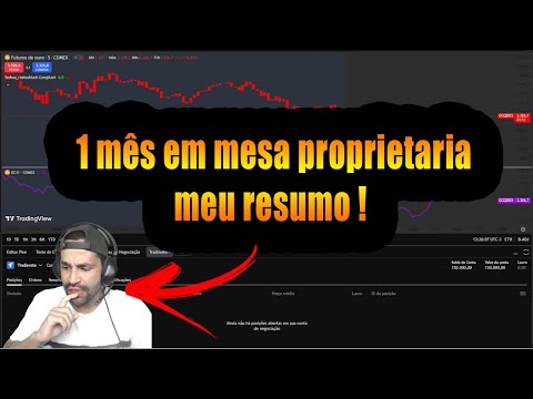 1 MÊS OPERANDO MERCADO AMERICANO OQUE APRENDI !