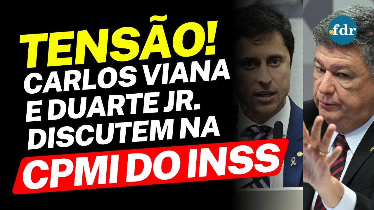 BATE BOCA NA CPMI DO INSS DUARTE JR PEDE PRISÃO DE PRESIDENTE DA CONAFER