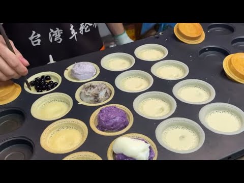 Guangzhou Night Market Wontons, Pork Slices, Wheel Cakes - Chinese Street Food