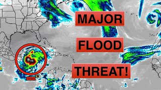 Tropical Storm Sara Forms & Will be a Major Flood Threat