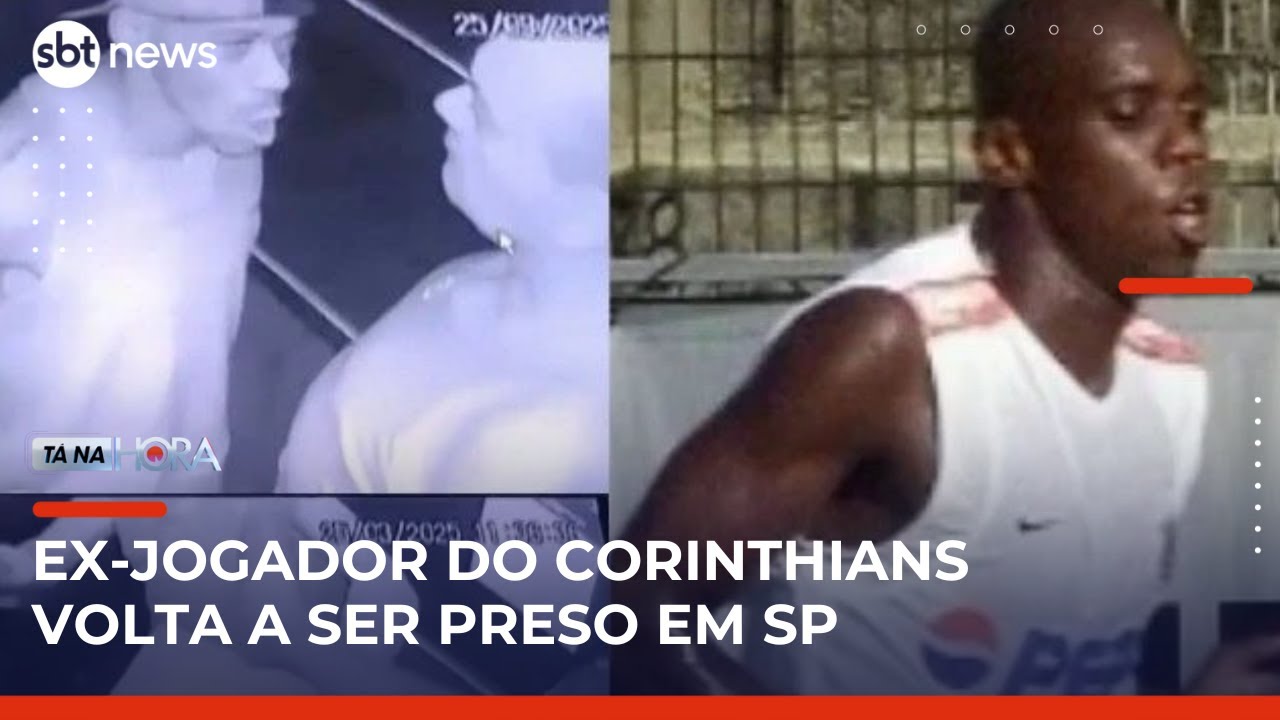 Régis Pitbull ex Corinthians é preso pela 2ª vez em 2025 por descumprir ordem judicial | TanaHora