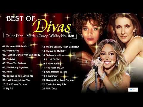 Whitney Houston, Mariah Carey, Celine Dion Greatest Hits Full Live Best of World Divas