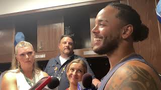 Brewers pitcher Freddy Peralta on dominant start vs Cubs that gave him 15th win of season