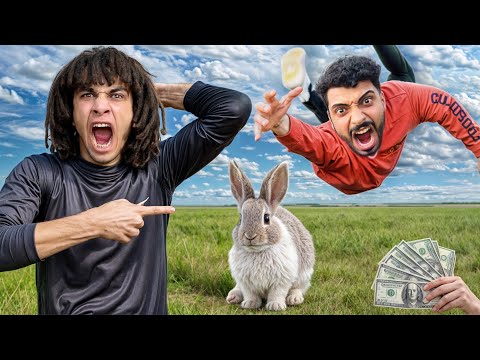 اول واحد يمسك الحيوان يكسب 10,000$ جنيه متوقعناش اللي حصل!😱