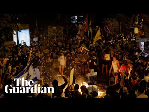 Israelis take to the streets as Netanyahu remains defiant over ceasefire deal