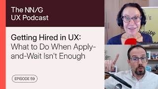 Getting Hired in UX: What to Do When Apply-and-Wait Isn't Enough | EP 59