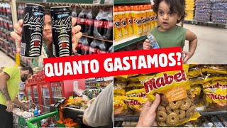 COMPRAS DO MÊS de SETEMBRO no MERCADO 🛒 FAMÍLIA TODA JUNTA!! 😍