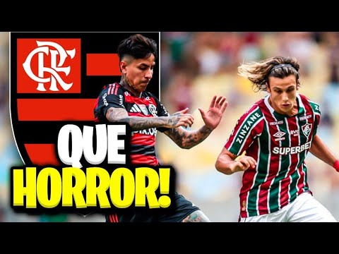 Jogo horroroso! Flamengo frustra torcida em empate com o Fluminense