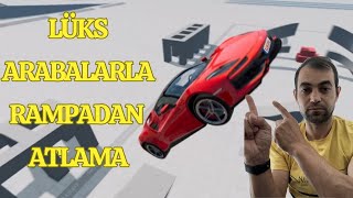 LÜKS ARABALARLA RAMPADAN ATLAMAK (LÜK ARABA İLE RAMPADAN ATLAMA)🔥🔥🔥