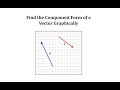 Understanding Vectors in Component Form