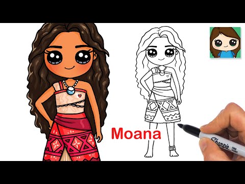 How to Draw Moana | Disney Moana 2