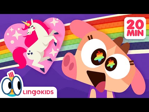 My Unicorn Song 🦄 + More Fantasy Songs for Kids | Lingokids