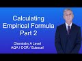 Empirical and Molecular Formulas