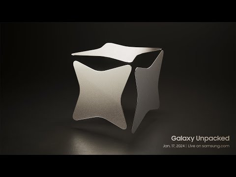 Invitation for Galaxy Unpacked January 2024 | Samsung