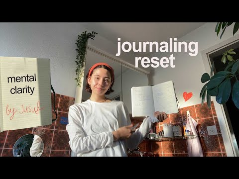 How I Journal for Mental Clarity 🍃 (2025 Reset)