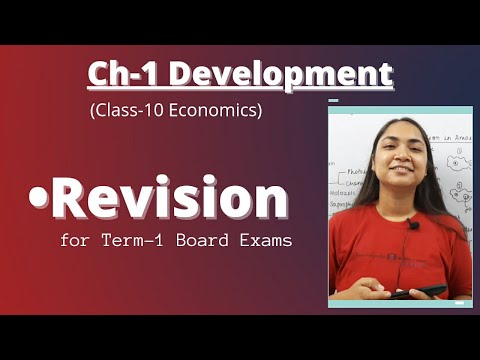 Ch-1 Development QUICK REVISION🔥|| Economics|| Class 10 || Social science|| CBSE