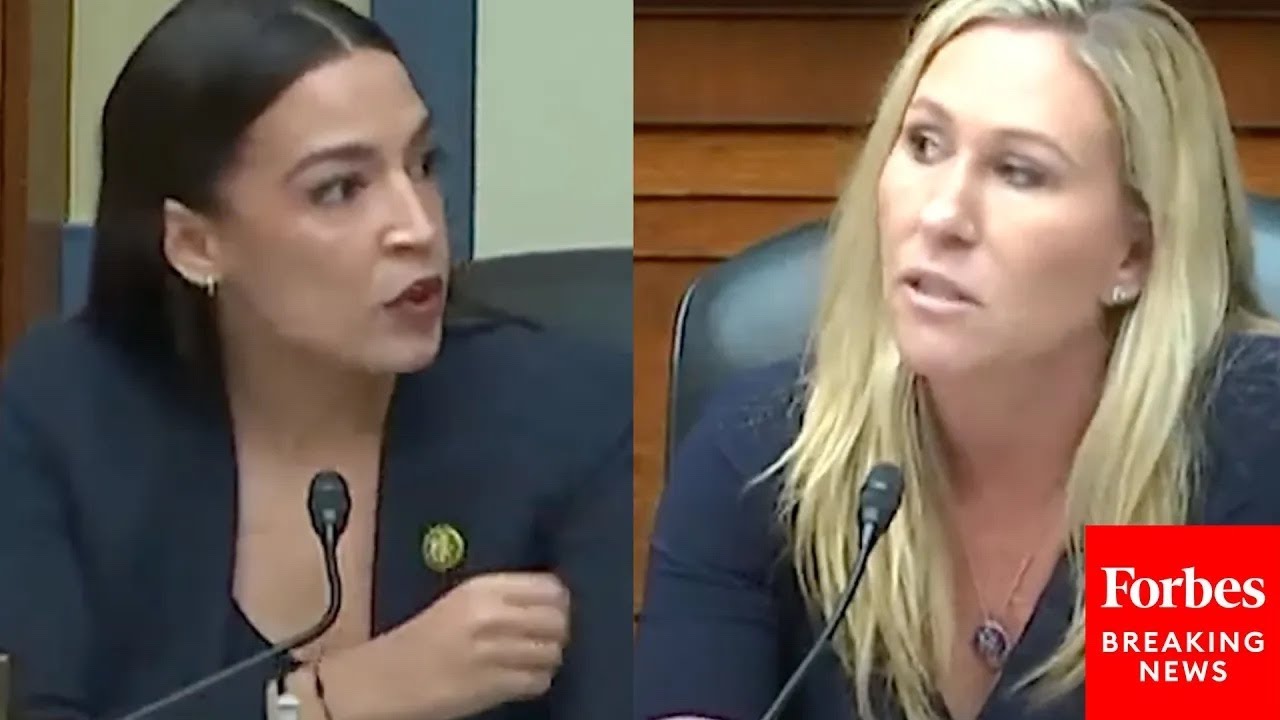 AOC Reacts To Marjorie Taylor Greene Showing Pornographic Images From Hunter Biden’s Laptop