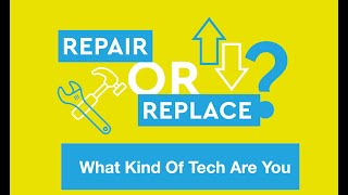 Repair or Replace, what kind of a tech are you ?