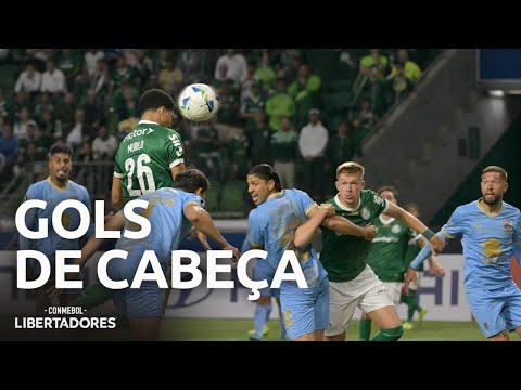 OS MELHORES GOLS DE CABEÇA | FASE DE GRUPOS | CONMEBOL LIBERTADORES 2025