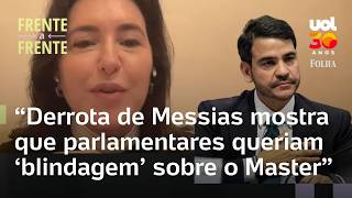 Banco Master: Simone Tebet aponta blindagem de parlamentares em derrota de Jorge Messias