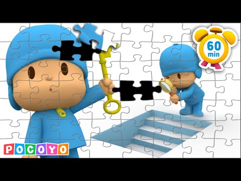 🧩 Resolver puzzles con Pocoyó 🧩 [60 min] | POCOYÓ en ESPAÑOL LATINO CANCIONES y DIBUJOS AN