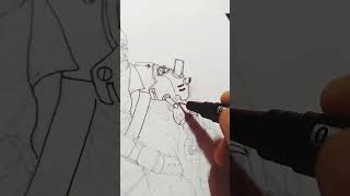 scifi art #scifi #concept #inking #trending #youtubeshorts #shorts