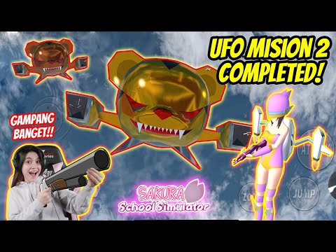BIKIN UFO & ALIEN HANCUR LEBUR!! MISI UFO 2 BERHASIL!! SAKURA SCHOOL SIMULATOR INDONESIA - Part 42