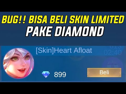 BUG BISA BELI SKIN LIMITED PAKE DIAMOND !! SKIN LIMITED BISA DI BELI LANGSUNG PAKE DIAMOND MLBB