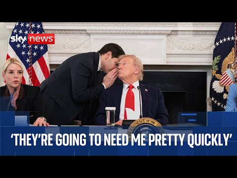 Trump says he may visit Middle East by end of week | Watch live speech at White House