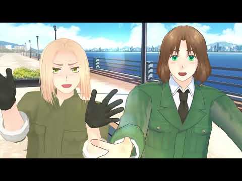 【APヘタリアMMD】波と立でSpaekleアニサマ2022【まる親】