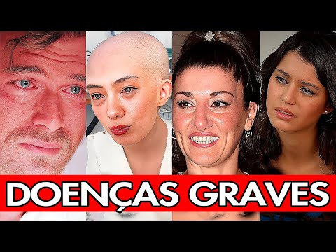 10 ATORES TURCOS COM DOENÇAS GRAVES (2024) 😭💔