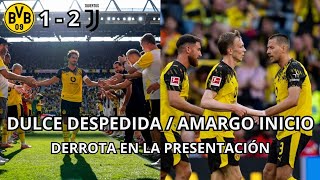 AMARGA PRESENTACIÓN | DESPEDIDA A MATS HUMMELS | BORUSSIA DORTMUND 1 - 2 JUVENTUS  