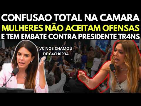 CAOS TOTAL NA COMISSÃO DAS MULHERES APÓS POST OFENSIVO DA PRESIDENTE TR4NS DA ESQUERDA
