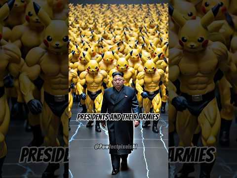 Presidents and their armies #aiart#countries#midjourney