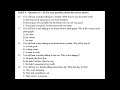 Understanding Relationships and Daily Activities