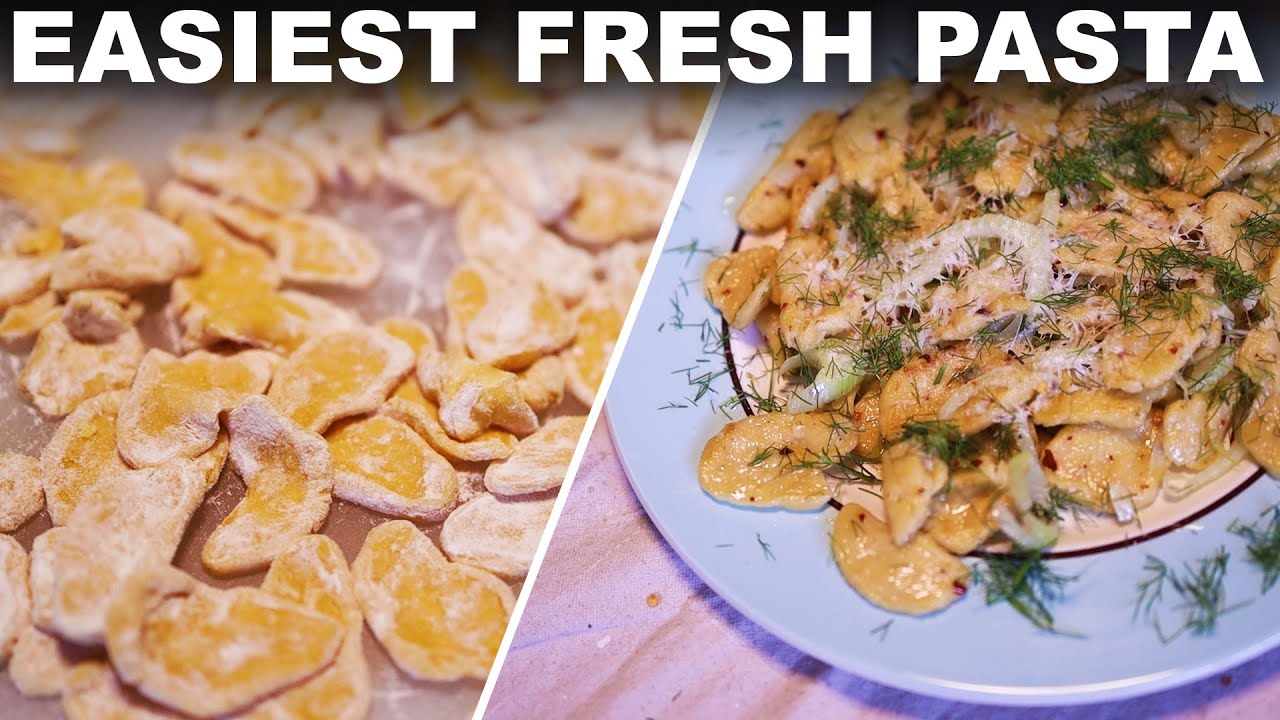 No-roller fresh pasta Legate Ears