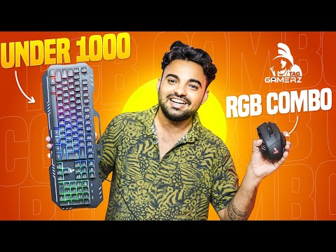 Budget Rgb Keyboard And Mouse combo | Under 1000 Rs | Buy TAG Gamerz Avenger 2.0 RGB