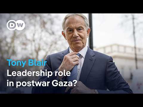 What role does the former British prime minister play in Trump's peace plan? | DW News