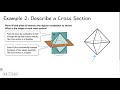 Exploring Three-Dimensional Figures and Cross Sections