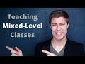 Differentiation Strategies in Mixed Level Classes