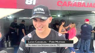 El debut de Lucas Carabajal en el Turismo Carretera en Viedma