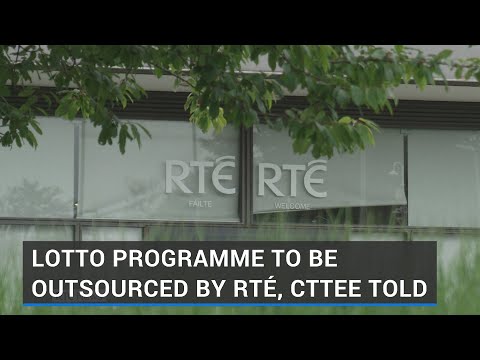 YouTube video thumbnail: Lotto Programme to be Outsourced by RTÉ, Committee Told