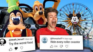 I Let Subscribers Control My Day at Disneyland