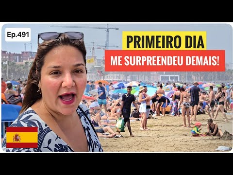PRIMEIRAS IMPRESSÕES de VALÊNCIA! ESPANHA.
