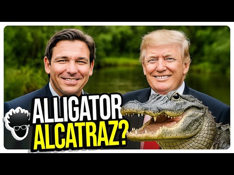 Alligator Alcatraz OPEN FOR BUSINESS! Inhumane Injustice, or LAW AND ORDER! Viva Frei Vlawg