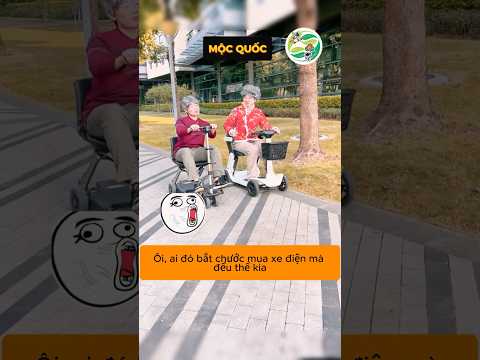 Ông già đi xe điện chê xe người khác ai ngờ xe mình đểu hơn #shorts