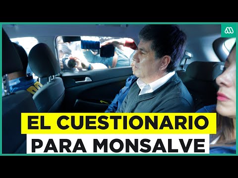 El interrogado Monsalve: Parlamentarios realizan cuestionario para el exsubsecretario