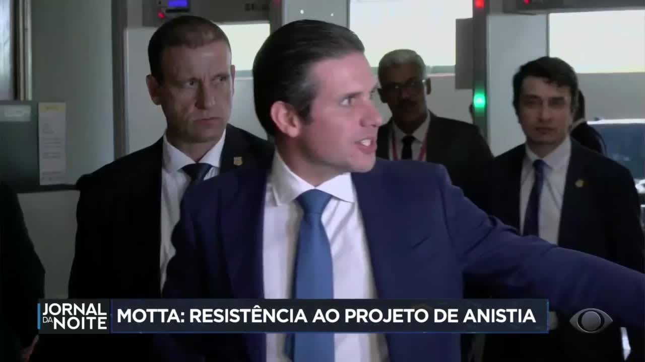 Motta: resistência ao projeto de anistia