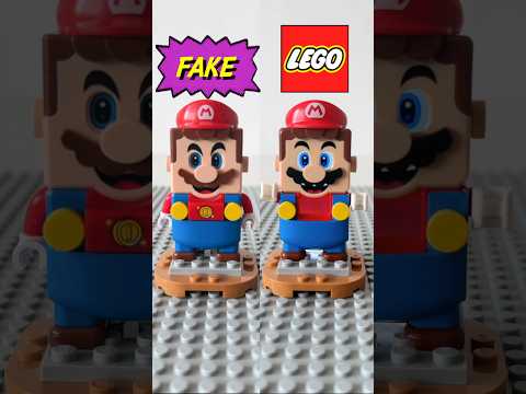 FAKE LEGO Mario #mario #fakelego #fakelegomario #legomario